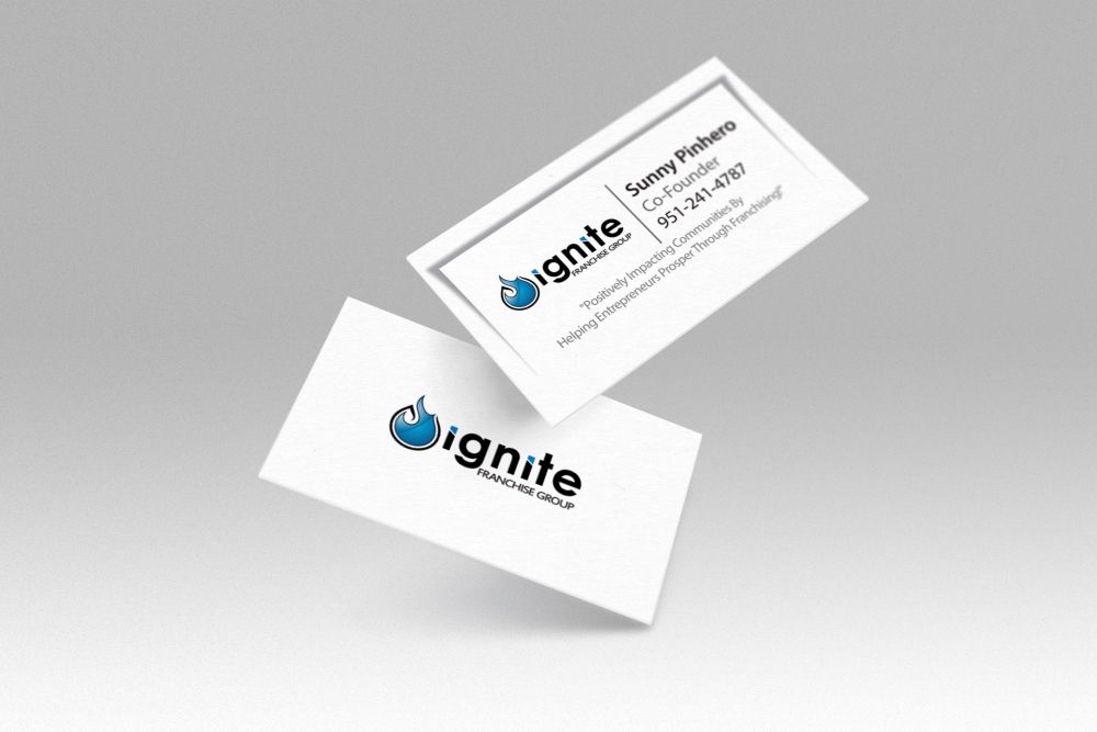 Business card design by Dezion Projects